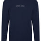 Bambus Langærmet T-shirt til mænd navy
