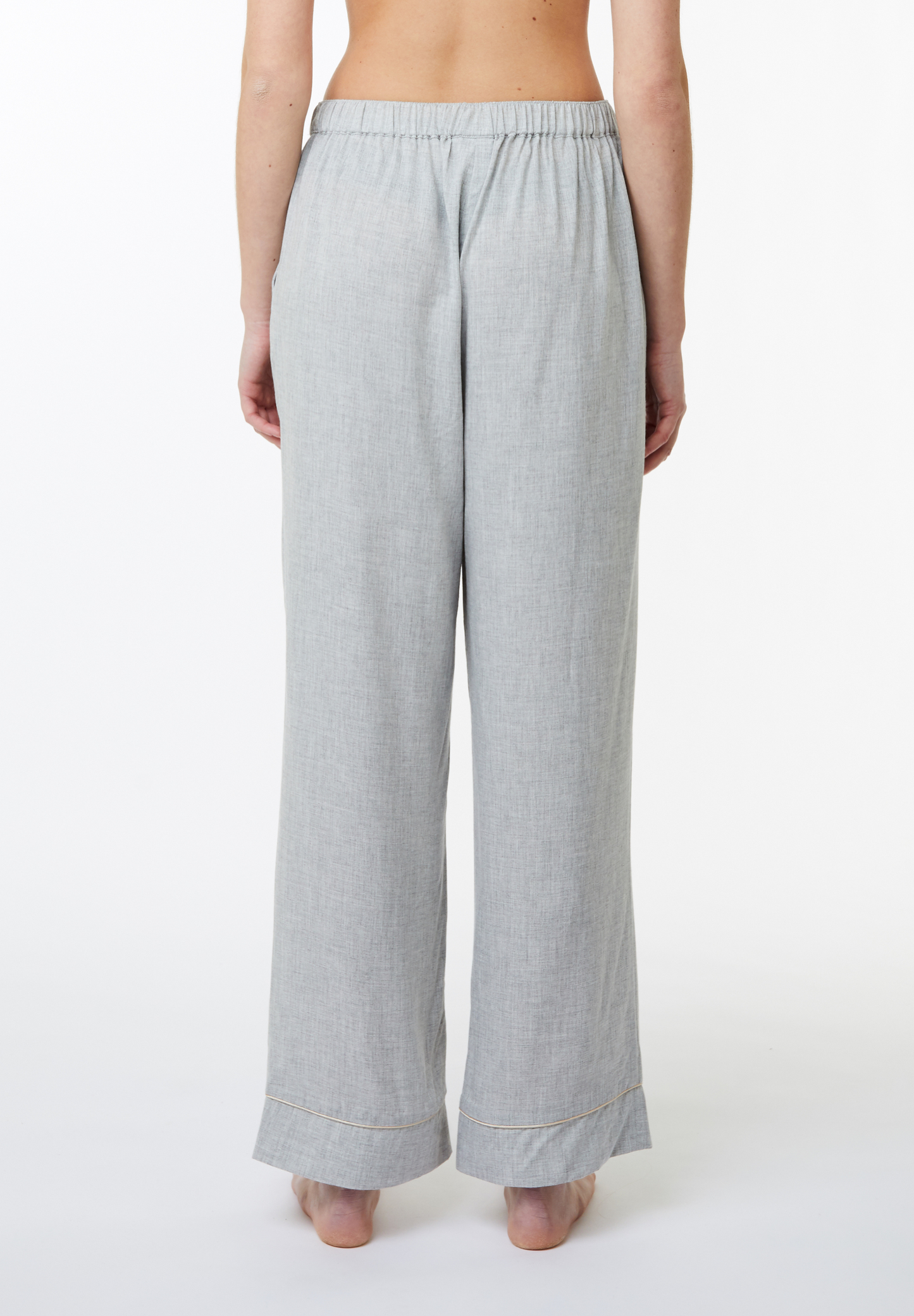 Katrina pyjamasbukser grå melange