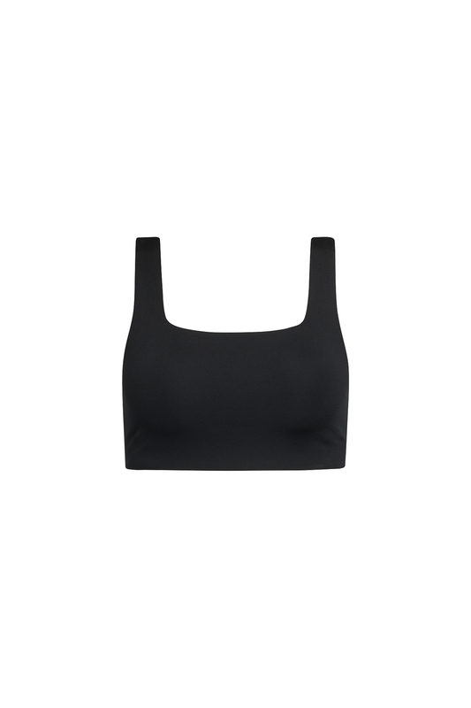 Tommy Bra, Square-Neck, Sort