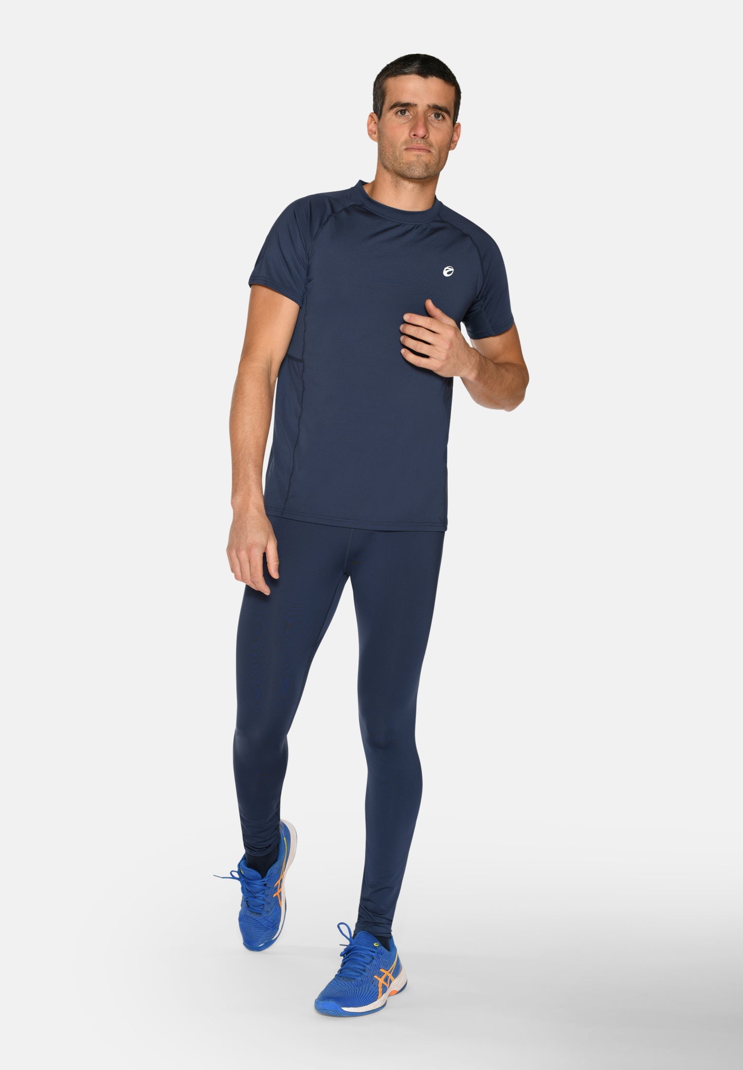 Zebdia Baselayer Leggins til mænd navy