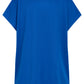 Zebdia Loose Fit T-Shirt til kvinder cobalt
