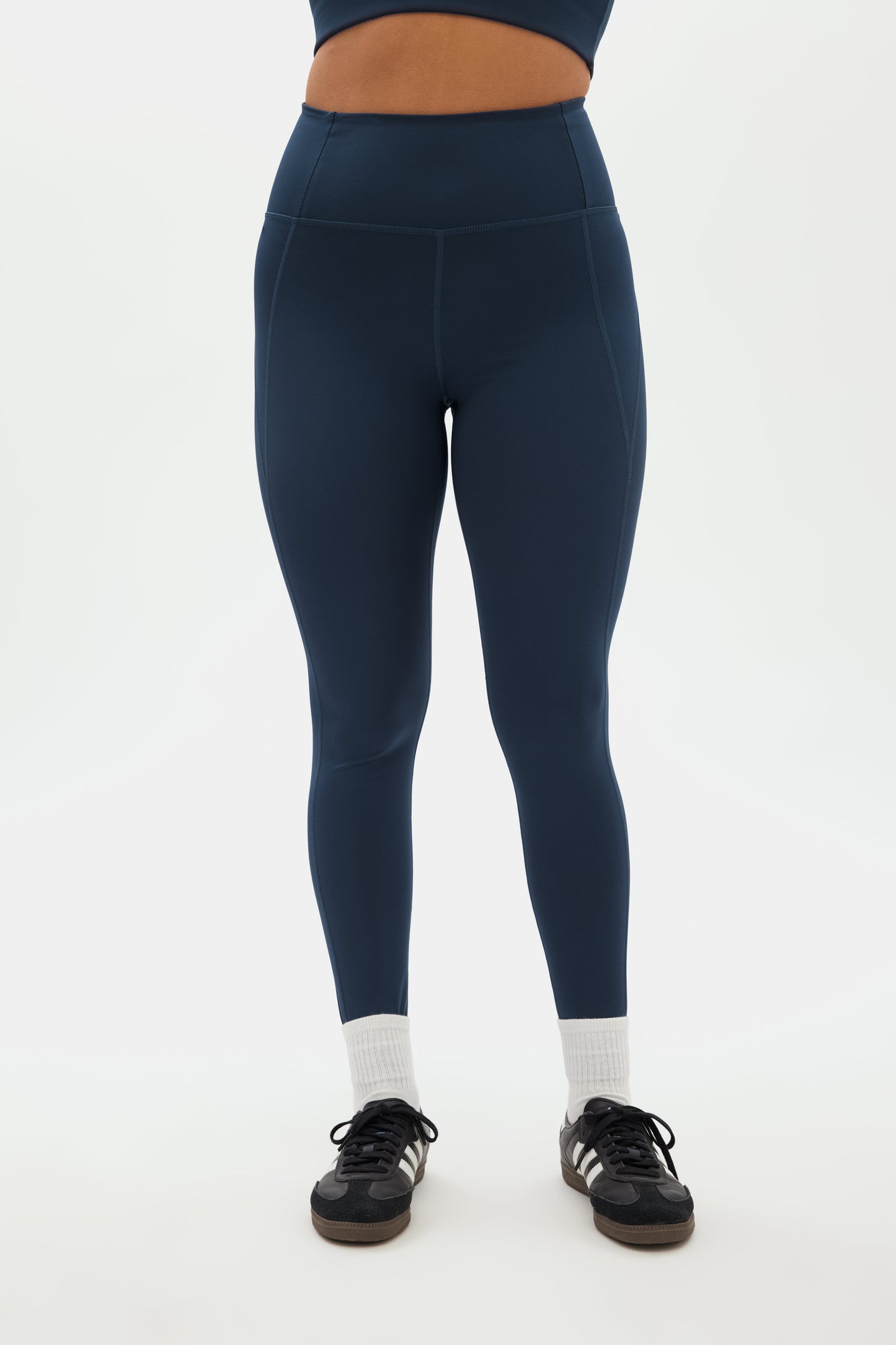 Compressive High-Rise Legging Long Midnight