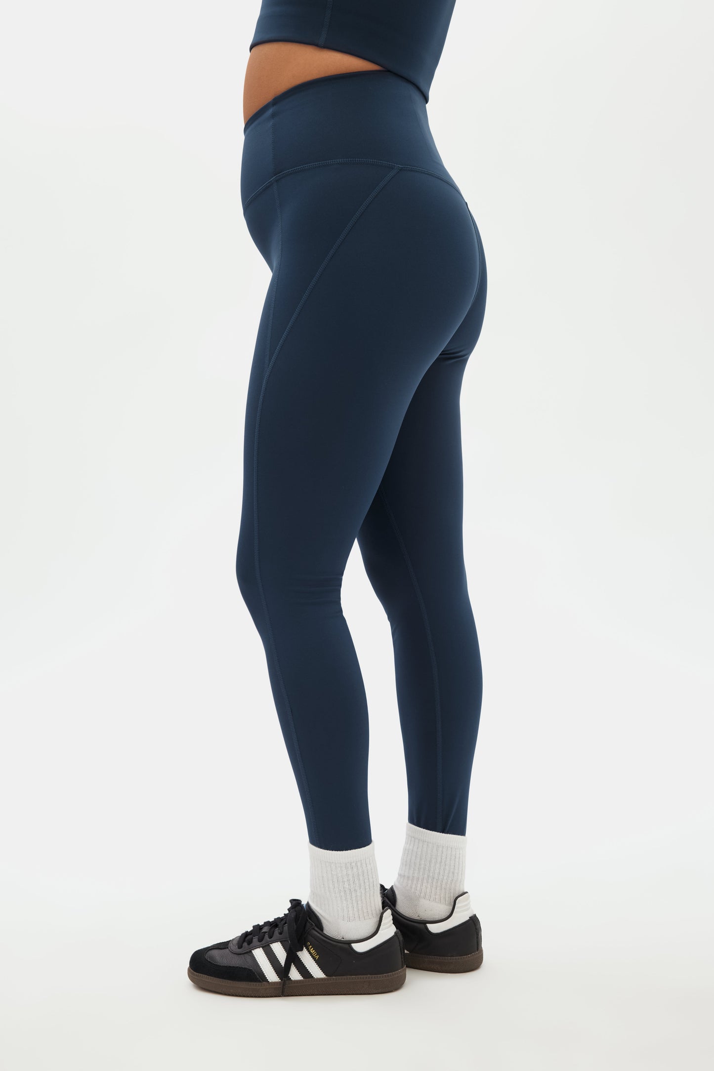 Compressive High-Rise Legging Long Midnight