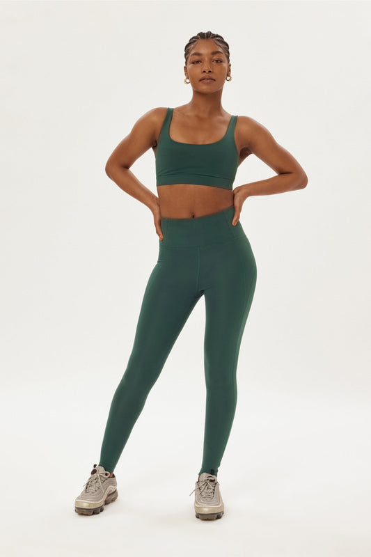 Compressive High-Rise Legging Long Moss