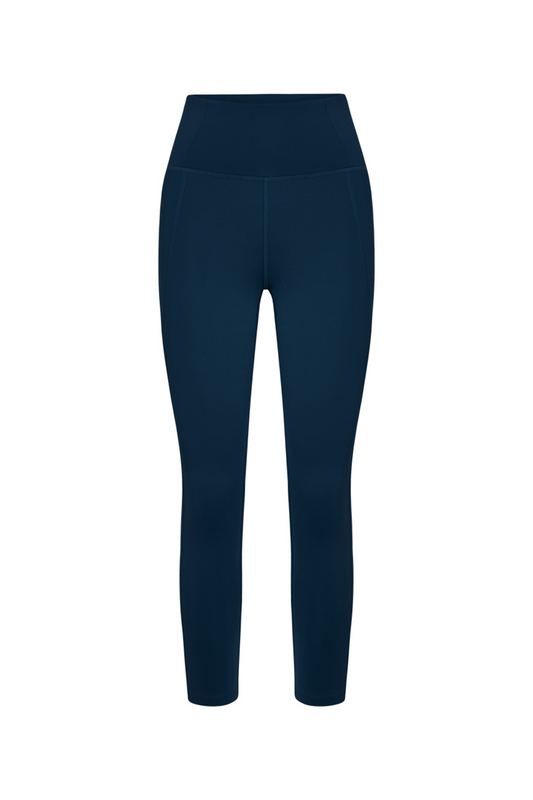 Compressive High-Rise Legging, 7/8, Midnight