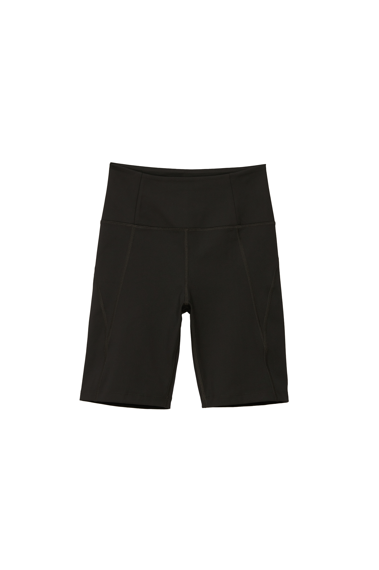 Compressive High-Rise Bike Shorts Black