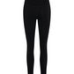 Float High-Rise Legging, Long, Sort