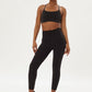 Float High-Rise Legging, Long, Sort