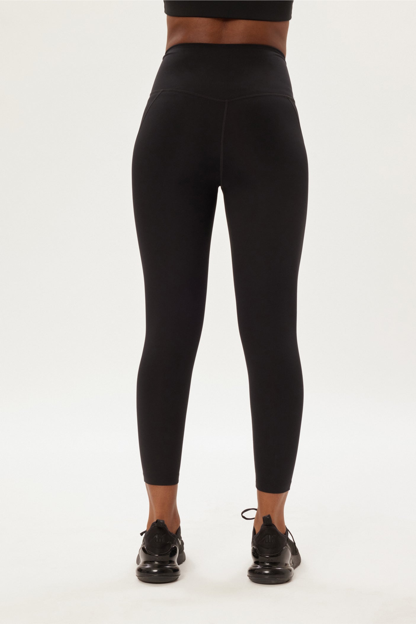 Float High-Rise Legging, Long, Sort