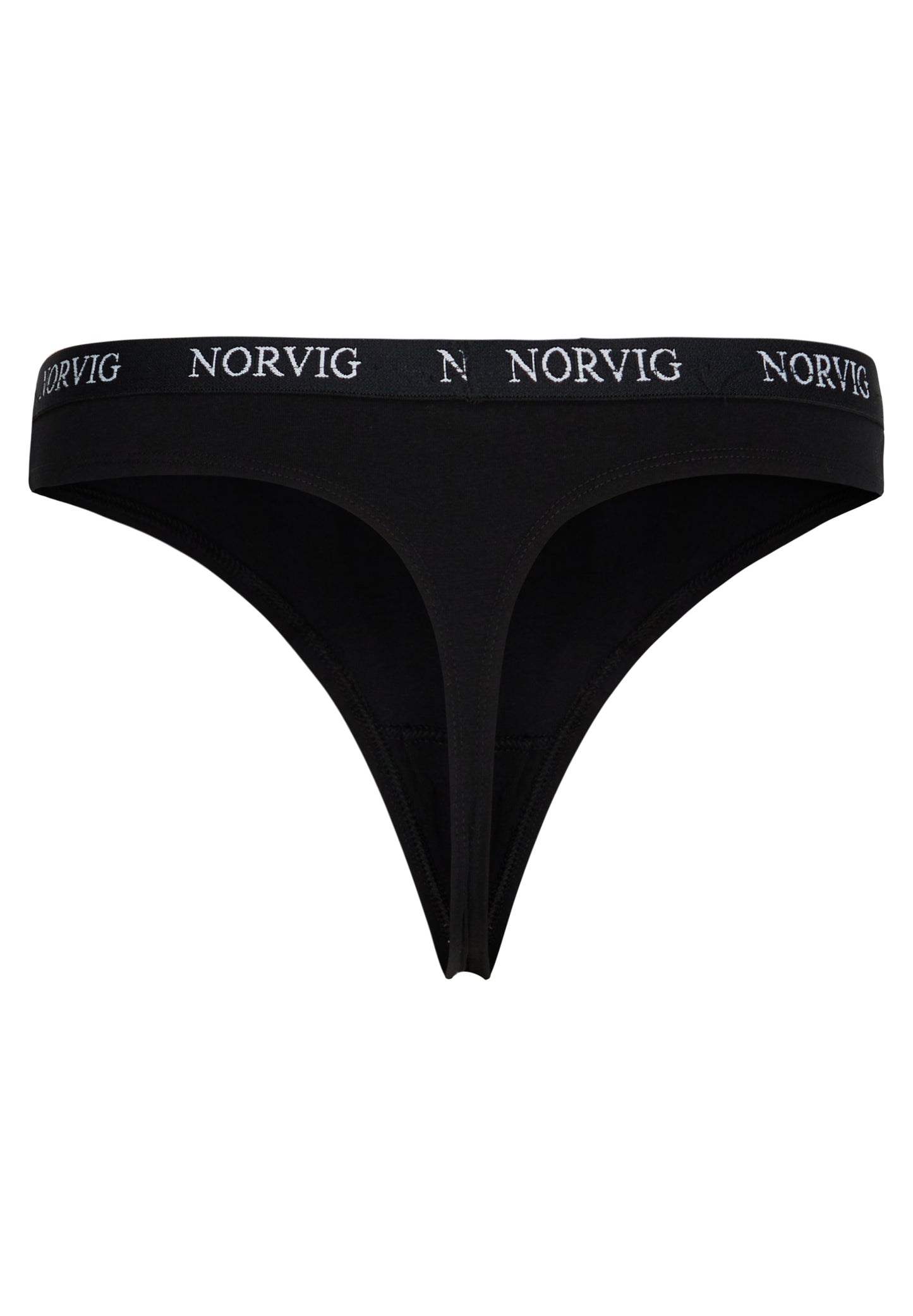 NORVIG 3-pak G-streng sort