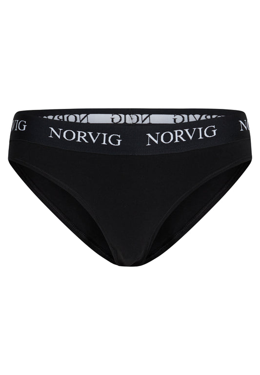 NORVIG 3-pak Bikini Trusser sort