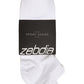 Zebdia 5-pak løbestrømper kvinder hvid