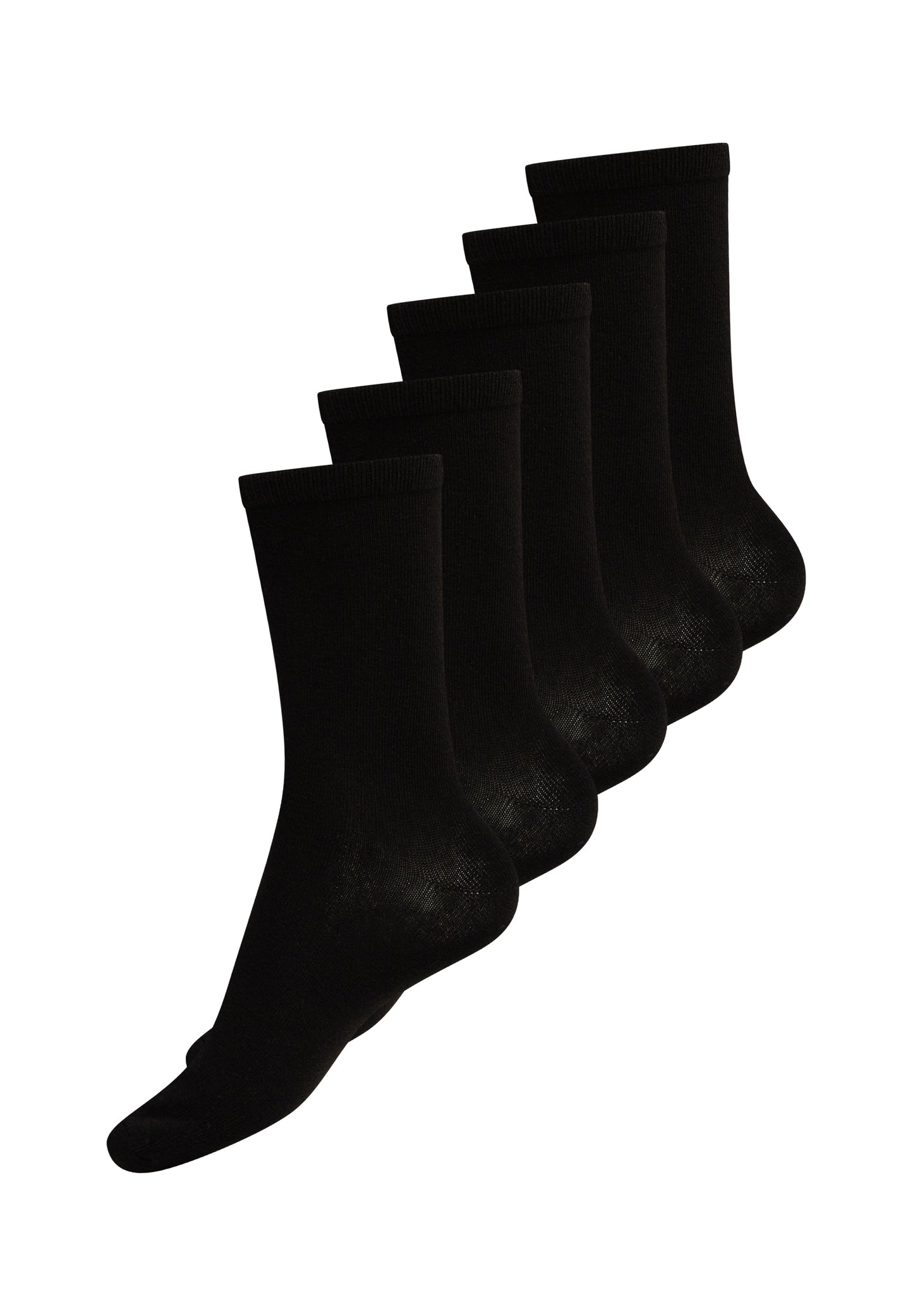 NORVIG Basic Sock 5-pak strømper til kvinder sort