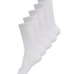 NORVIG Basic Socks 5-pak strømper til mænd hvid