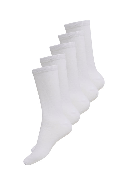 NORVIG Basic Socks 5-pak strømper til mænd hvid