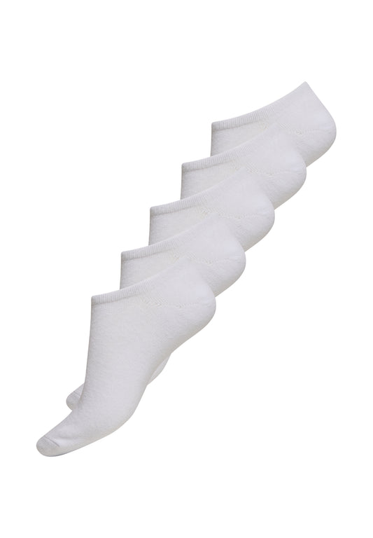 NORVIG No Show 5-pak strømper til kvinder hvid