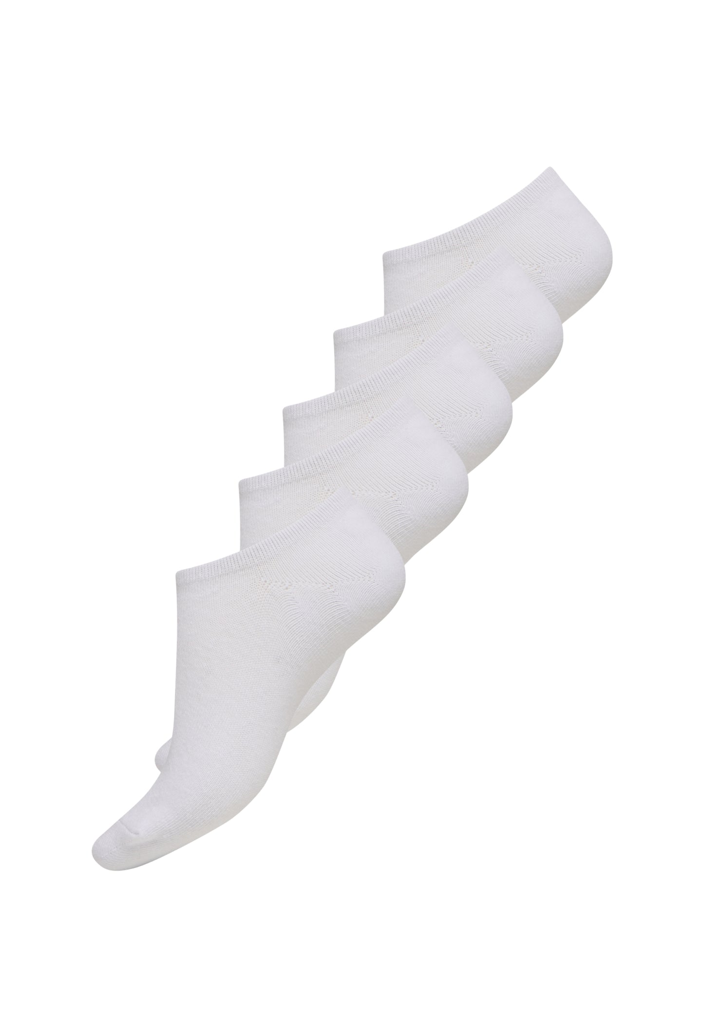 NORVIG No Show 5-pak strømper til mænd hvid