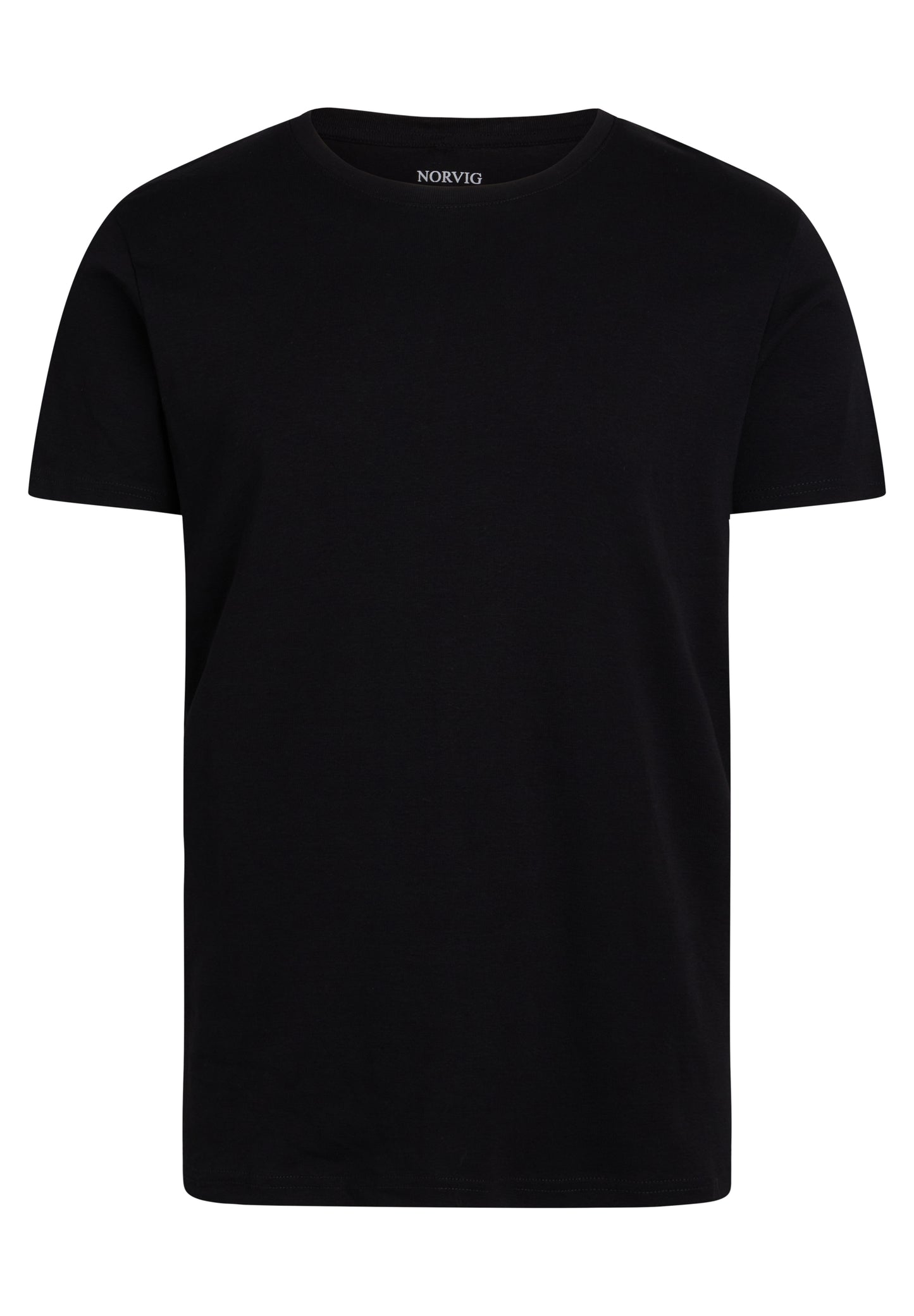 NORVIG O-Neck T-shirt 100% Bomuld til mænd sort