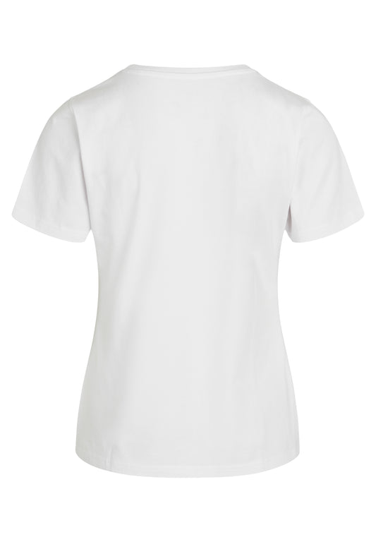 NORVIG O-Neck T-shirt til kvinder hvid