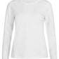 NORVIG Langærmet T-shirt til kvinder hvid