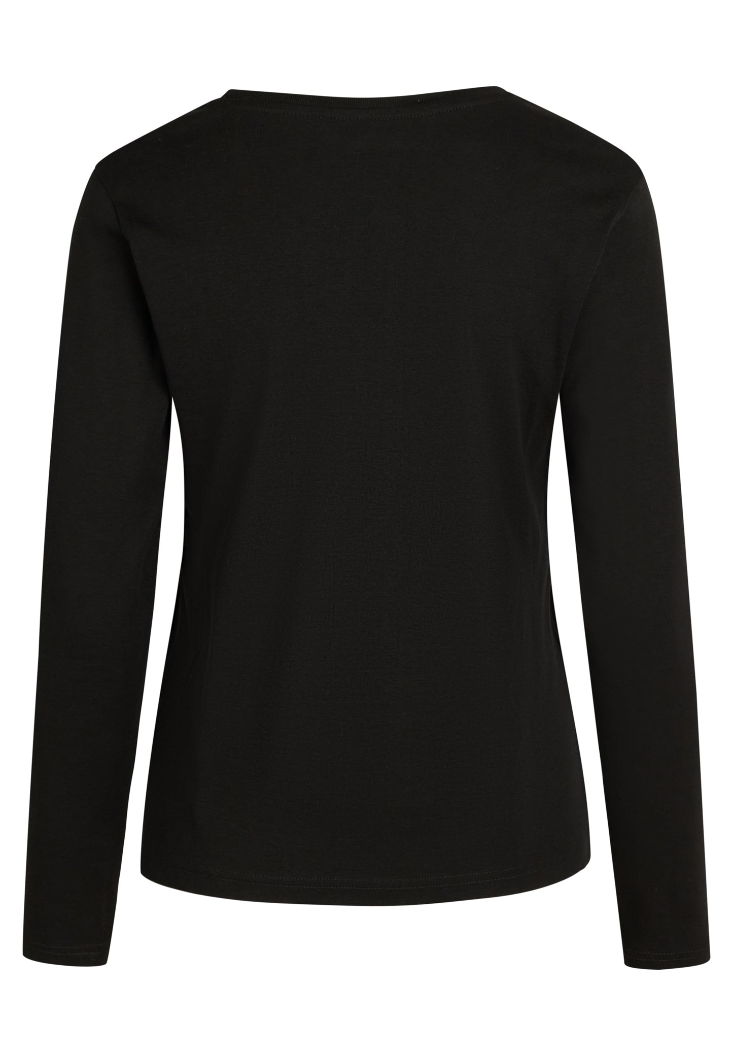 NORVIG Langærmet T-shirt 100% Bomuld til kvinder sort