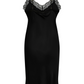 Siana Chemise Kjole Black
