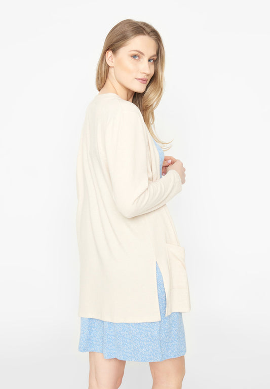 Lucia Cosy Cardigan Beige