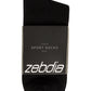 Zebdia 5-pak løbestrømper mænd sort