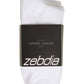 Zebdia 5-pak løbestrømper mænd hvid