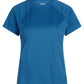 Zebdia Sports t-shirt kvinder cobalt