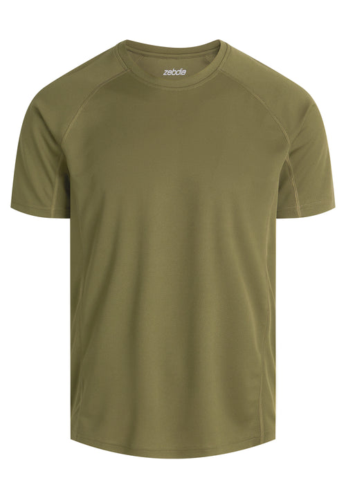 Zebdia Sports t-shirt til mænd army