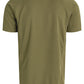 Zebdia Sports t-shirt bryst print til mænd army