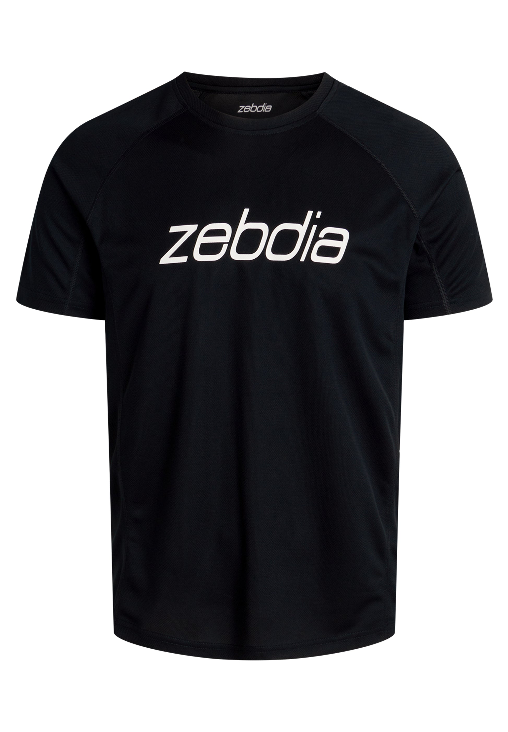 spil Bangladesh Magnetisk Zebdia Sports t-shirt front print til mænd sort – Nordsus