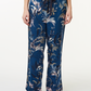 Janet Pyjamasbukser med print mørkeblå