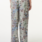 Janet Pyjamasbukser med print opal grå