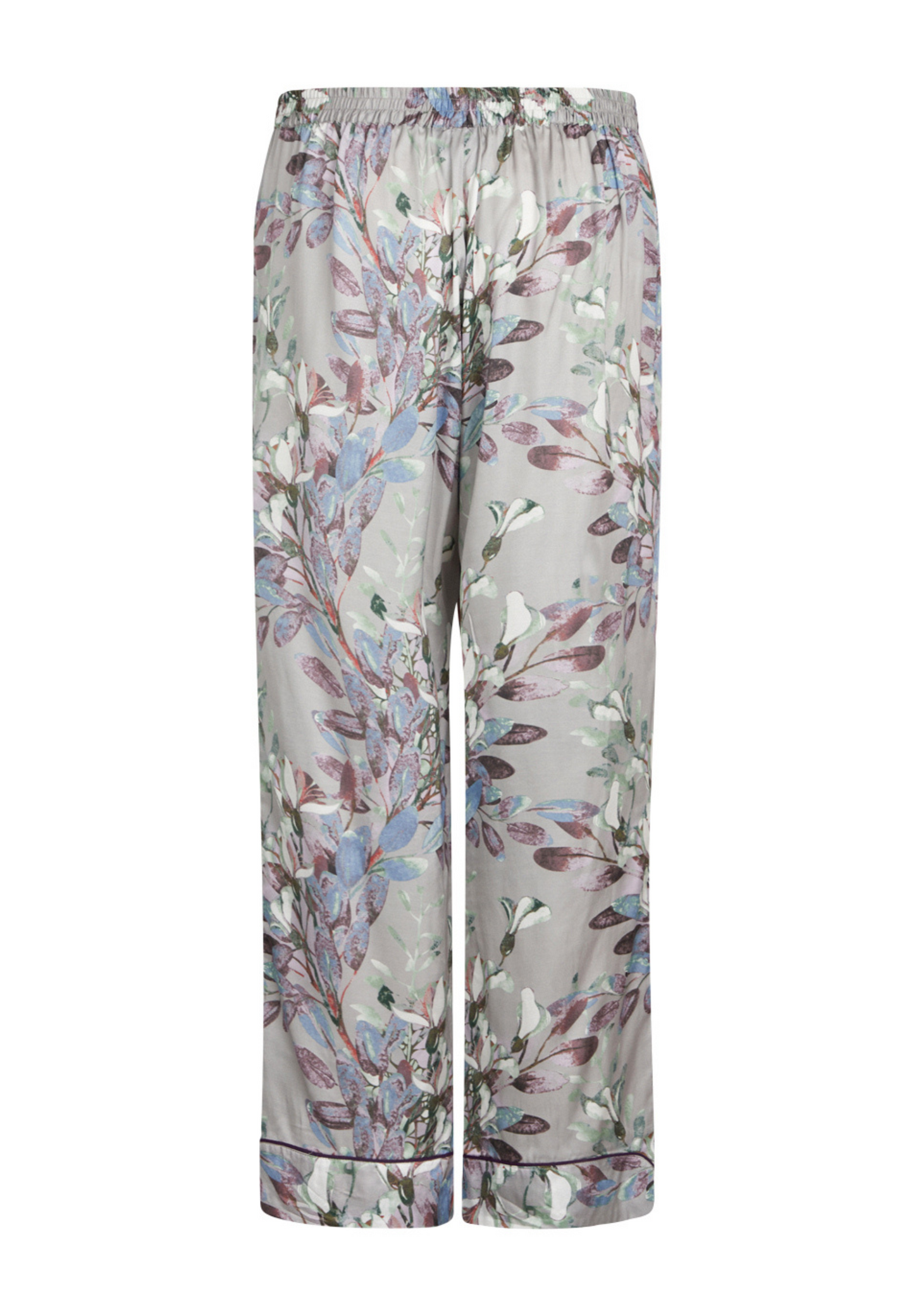 Janet Pyjamasbukser med print opal grå