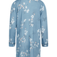 Siv Pyjamasskjorte med print lyseblå