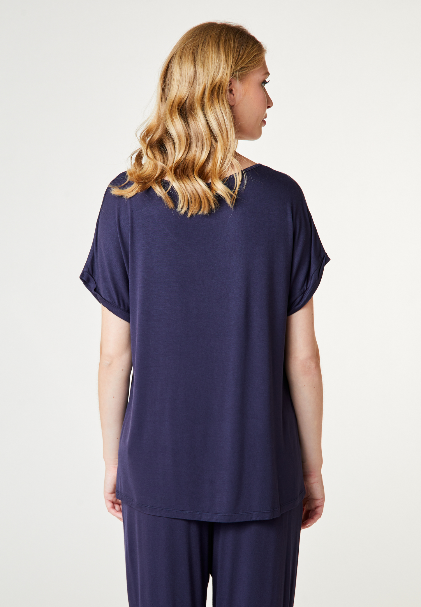 Kelly Kortærmet T-shirt Mørk Navy