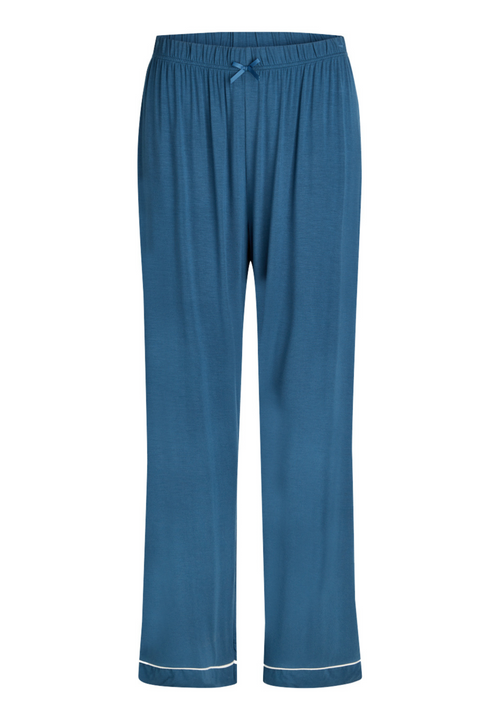 Joy Bambus Pyjamasbukser Blå